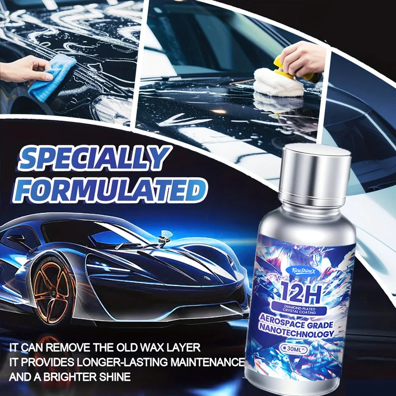12H+ Nano Hardness Graphene Ceramic Coating - Car Paint Protection & Gloss (30ml) 7 graphene ceramic car coating spu1013047748079 desc 7