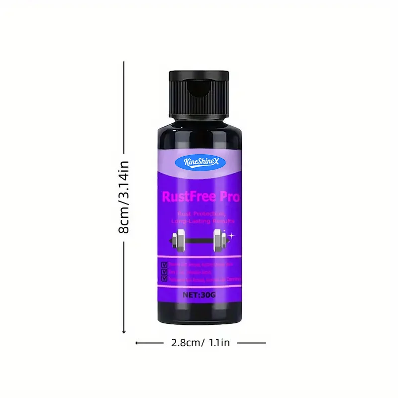 RustFree Pro Gym Equipment Rust Remover & Protection Paste, 30g 1 gym rust remover protection paste spu977756342501 desc 1