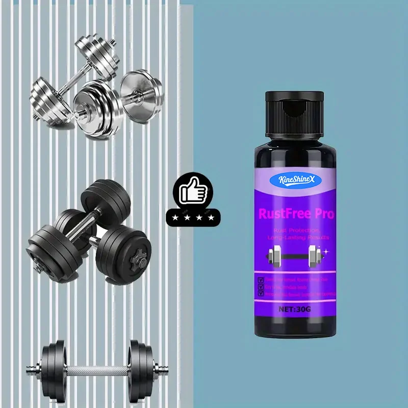 RustFree Pro Gym Equipment Rust Remover & Protection Paste, 30g 3 gym rust remover protection paste spu977756342501 desc 3