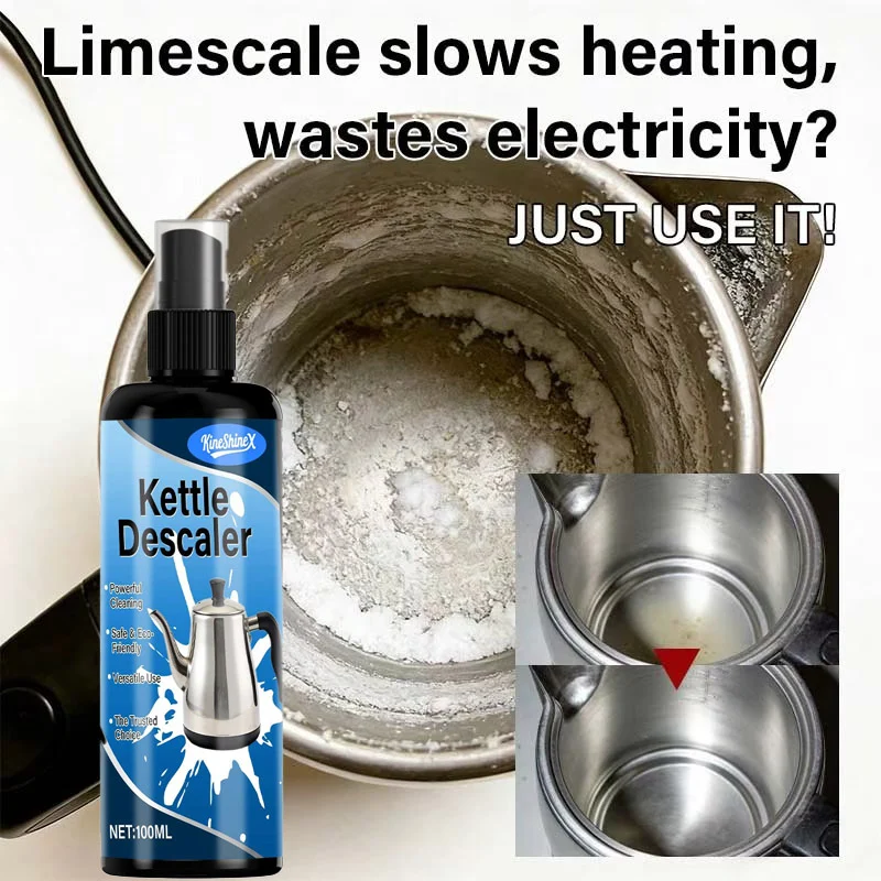Food-Grade Kettle Descaler - 100ml Limescale & Tea Stain Remover 2 kettle descaler cleaner spu1001292952954 desc 2
