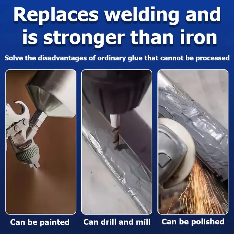 Metal Repair Glue for Cast Iron, Aluminum & Radiators - 100ml 4 metal repair glue adhesive spu934041110367 desc 4