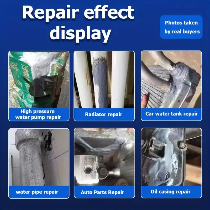Metal Repair Glue for Cast Iron, Aluminum & Radiators - 100ml 6 metal repair glue adhesive spu934041110367 desc 6