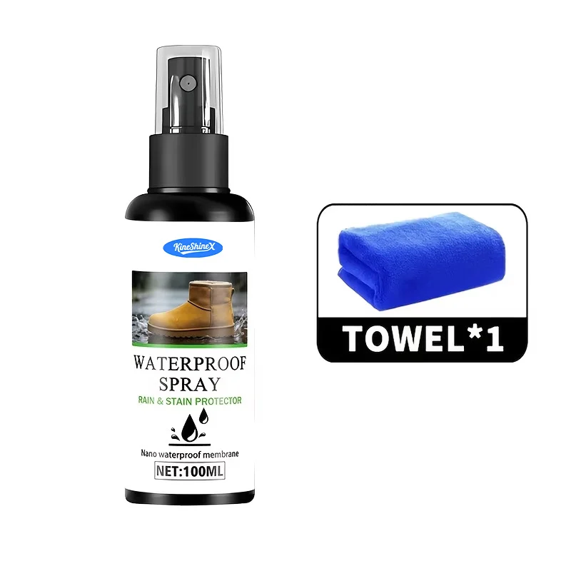 Nano Waterproof Spray for Shoes, Jackets, and Outdoor Gear - 100ml 10 nano waterproof spray spu1010972571430 desc 10