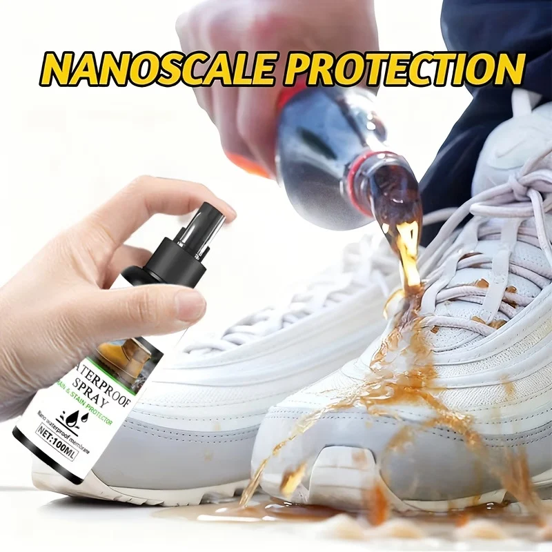 Nano Waterproof Spray for Shoes, Jackets, and Outdoor Gear - 100ml 8 nano waterproof spray spu1010972571430 desc 8