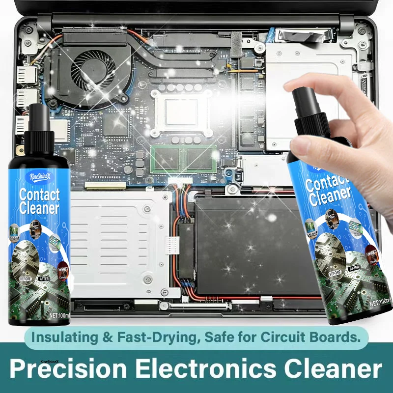Precision Electronics Contact Cleaner - Fast-Drying & Residue-Free (100ml) 4 pcb contact cleaner spu1011475043554 desc 4