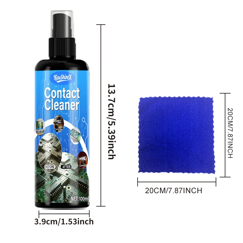 Precision Electronics Contact Cleaner - Fast-Drying & Residue-Free (100ml) 7 pcb contact cleaner spu1011475043554 desc 7