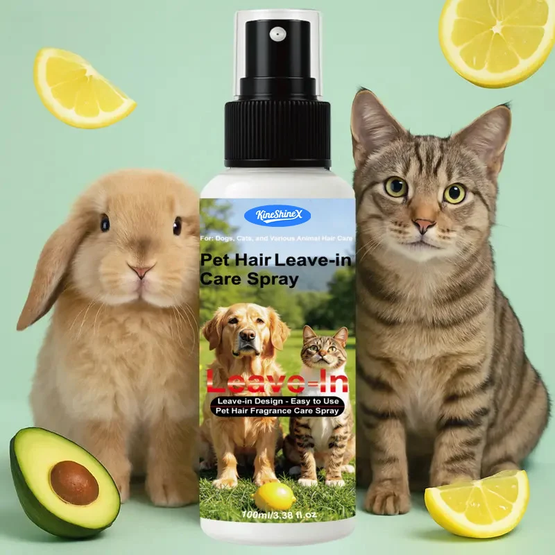 Pet Hair Leave-in Care Spray - Smoothing & Conditioning 100ml 3 pet hair leave in care spray spu994594832463 desc 3