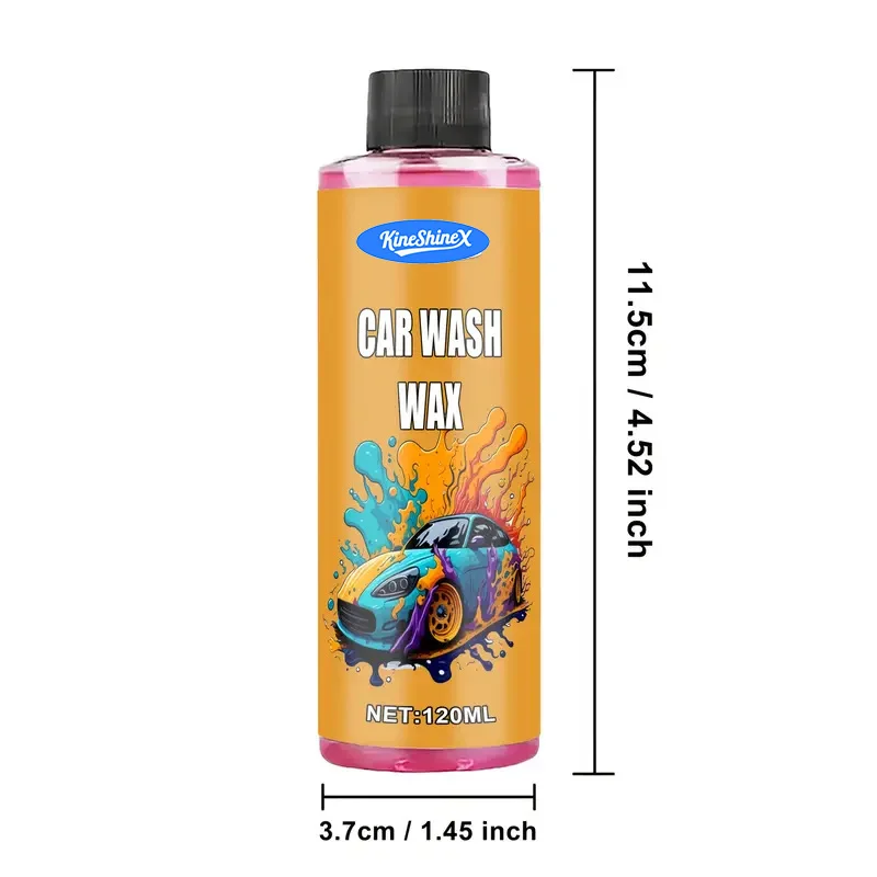 1:100 High Concentrated Pink Foam Car Wash Wax - 120ml 1 pink foam car wash wax spu962432691358 desc 1