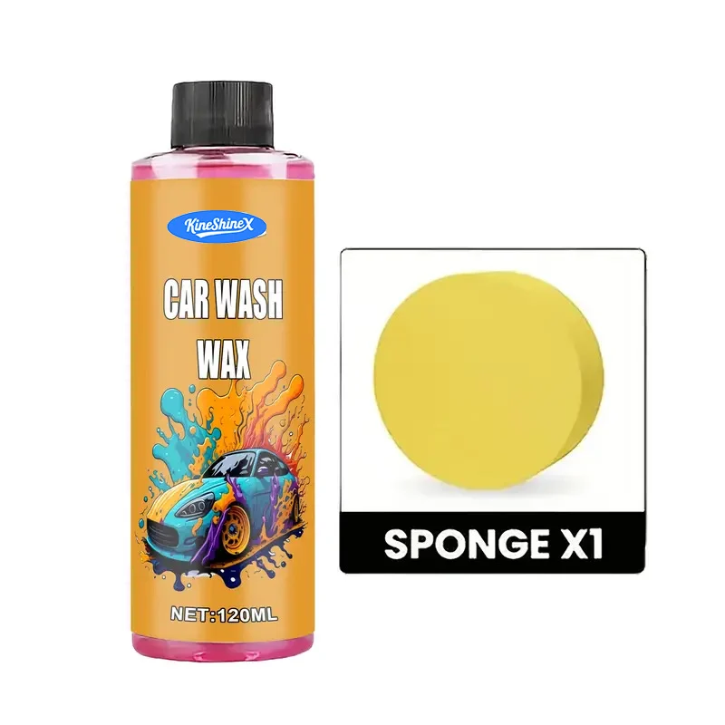 1:100 High Concentrated Pink Foam Car Wash Wax - 120ml 6 pink foam car wash wax spu962432691358 desc 7