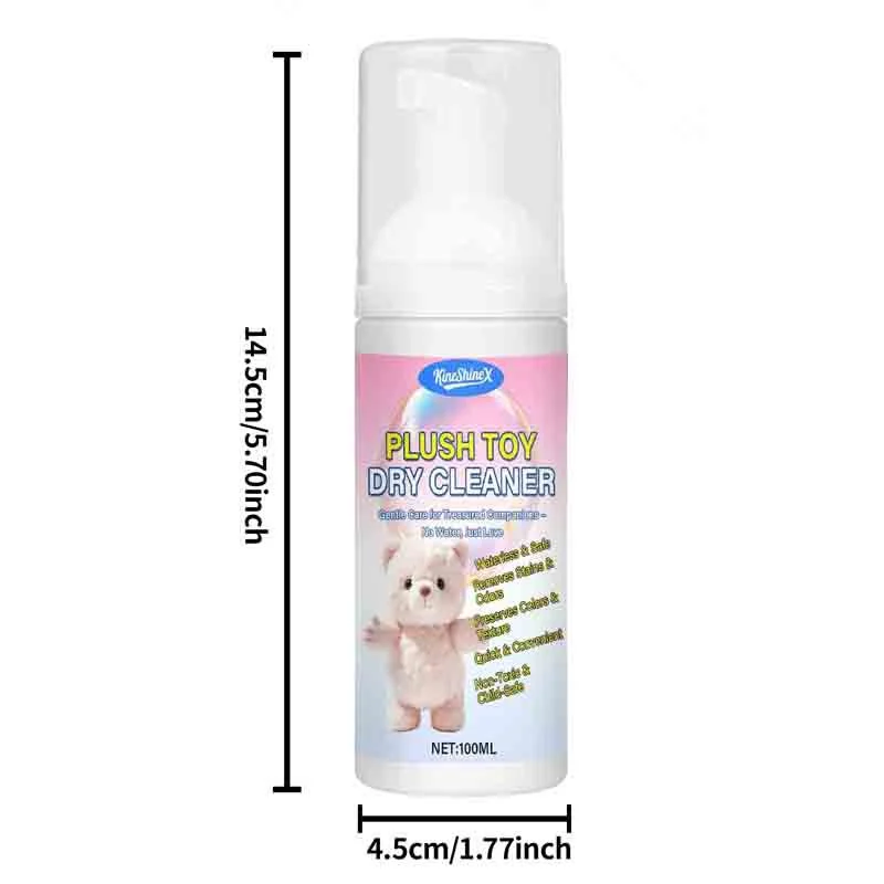 Plush Toy Dry Cleaner - Waterless Refurbishing Spray 10 plush toy dry cleaner spray spu1006225534872 desc 10