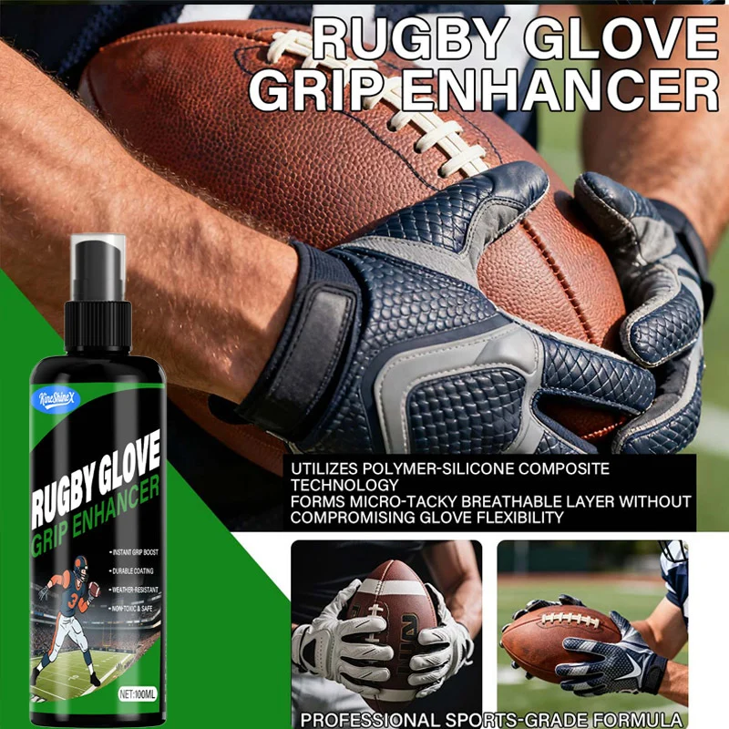 Rugby Glove Grip Enhancer Spray - Instant Grip Boost & Weatherproof 2 rugby grip enhancer spray spu988391530394 desc 2