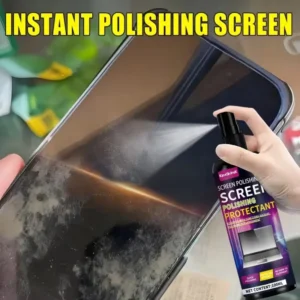 KineShinex Screen Polish & Protectant Spray - 100ml Instant Cleaning for Phone & Laptop