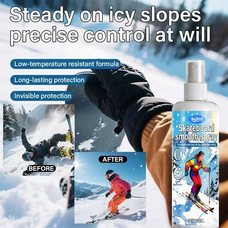 Ski & Snowboard Smooth Spray - Hydrophobic Base Protection 5 ski snowboard smooth spray spu998180769980 desc 5
