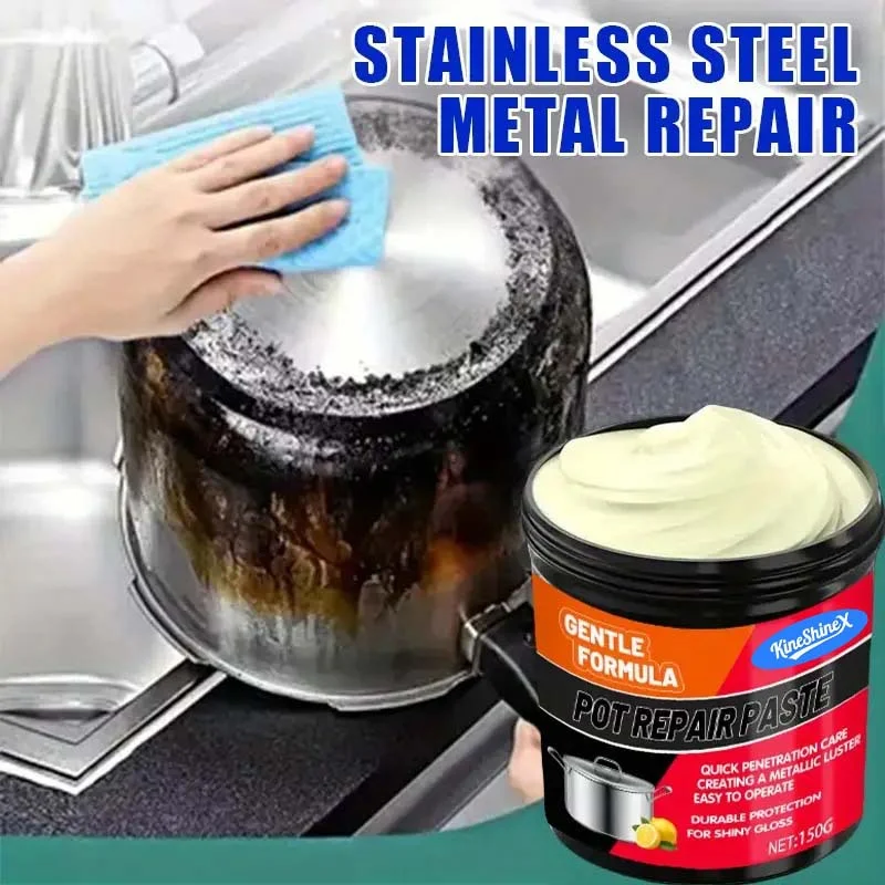 Stainless Steel Metal Repair Paste - 150g with Scrub Pad 2 stainless steel metal repair paste spu977229427910 desc 2