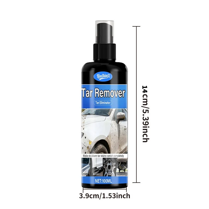 Tar Remover Spray - Bug Splatter & Tree Sap Cleaner (100ml) 1 tar remover spray cleaner spu994099106170 desc 1