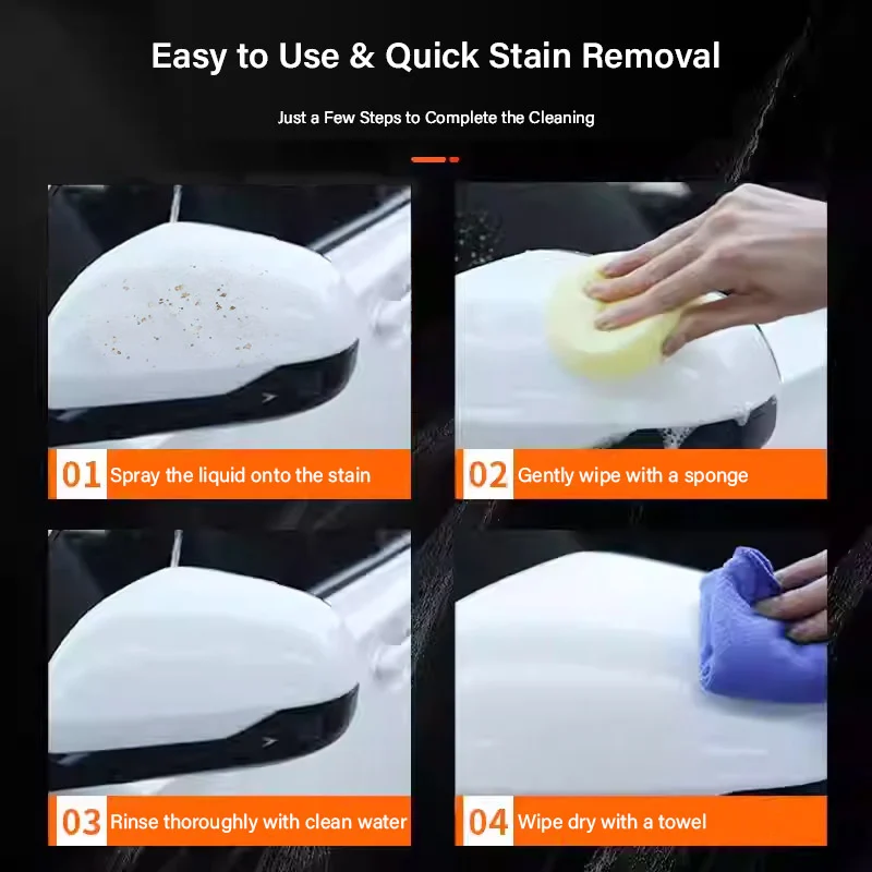 Tar Remover Spray - Bug Splatter & Tree Sap Cleaner (100ml) 5 tar remover spray cleaner spu994099106170 desc 5