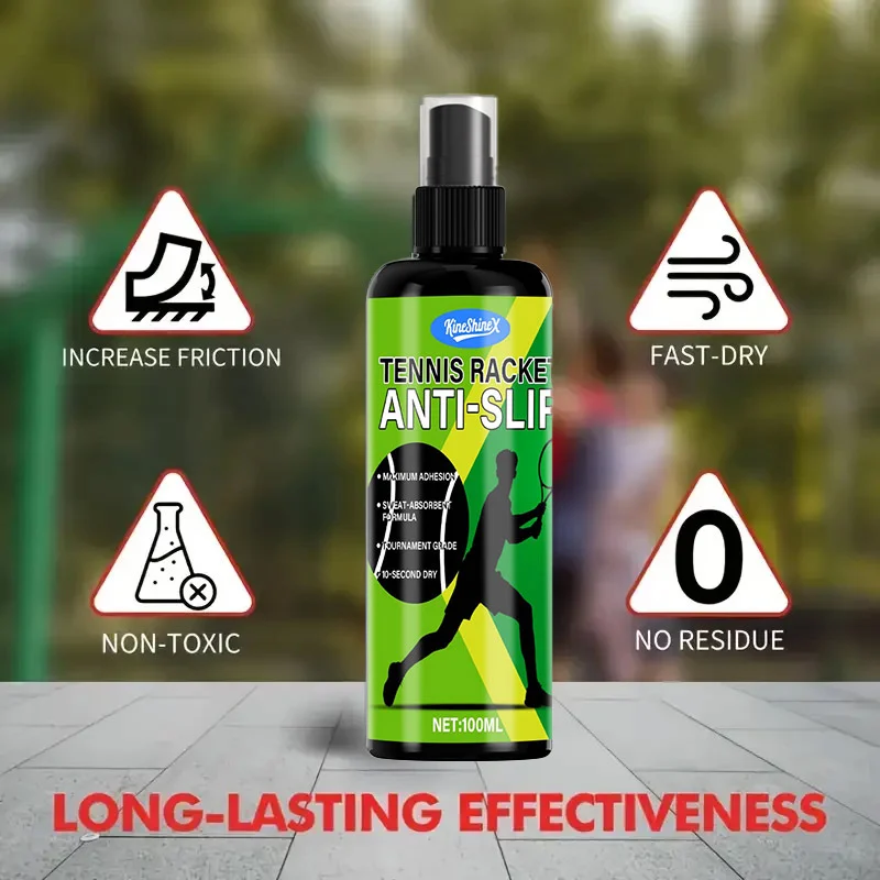 Tennis & Table Tennis Racket Grip Spray - Anti-Slip Formula 1 tennis grip anti slip spray spu993187696925 desc 1
