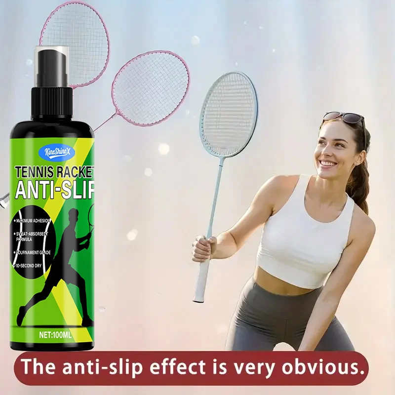 Tennis & Table Tennis Racket Grip Spray - Anti-Slip Formula 4 tennis grip anti slip spray spu993187696925 desc 4