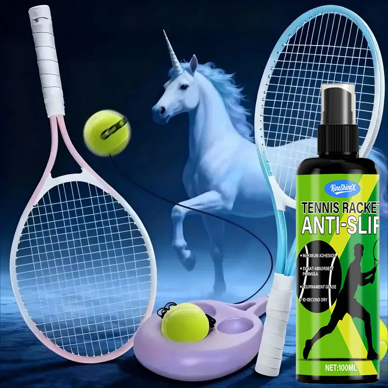 Tennis & Table Tennis Racket Grip Spray - Anti-Slip Formula 6 tennis grip anti slip spray spu993187696925 desc 6