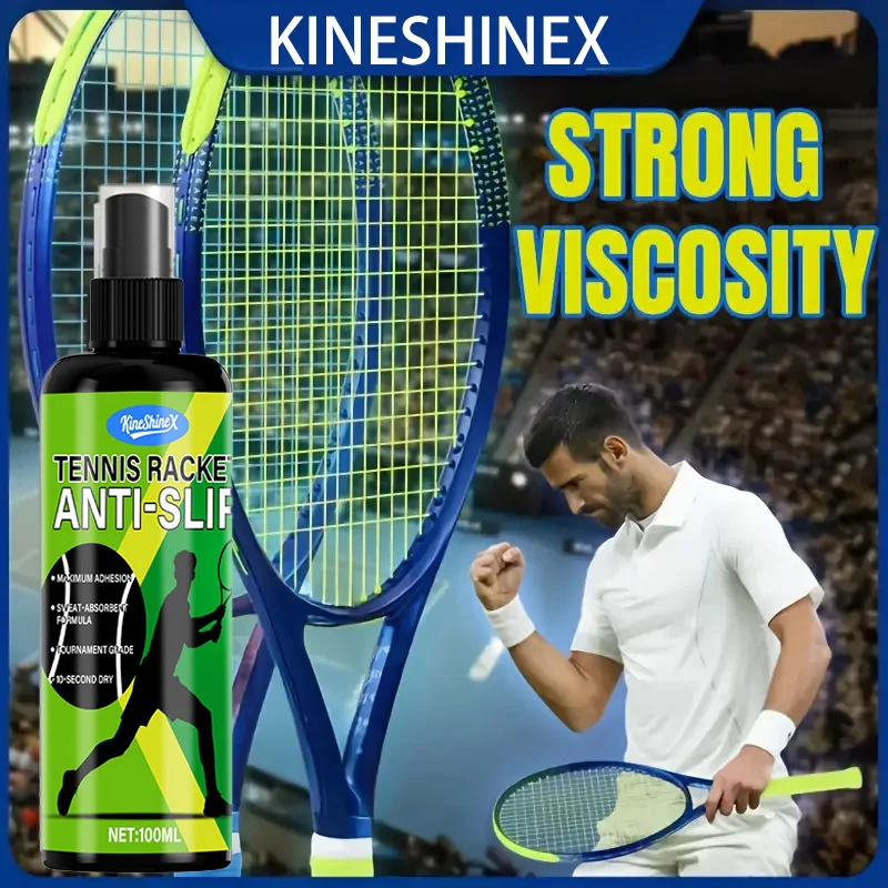 Tennis & Table Tennis Racket Grip Spray - Anti-Slip Formula 7 tennis grip anti slip spray spu993187696925 desc 7