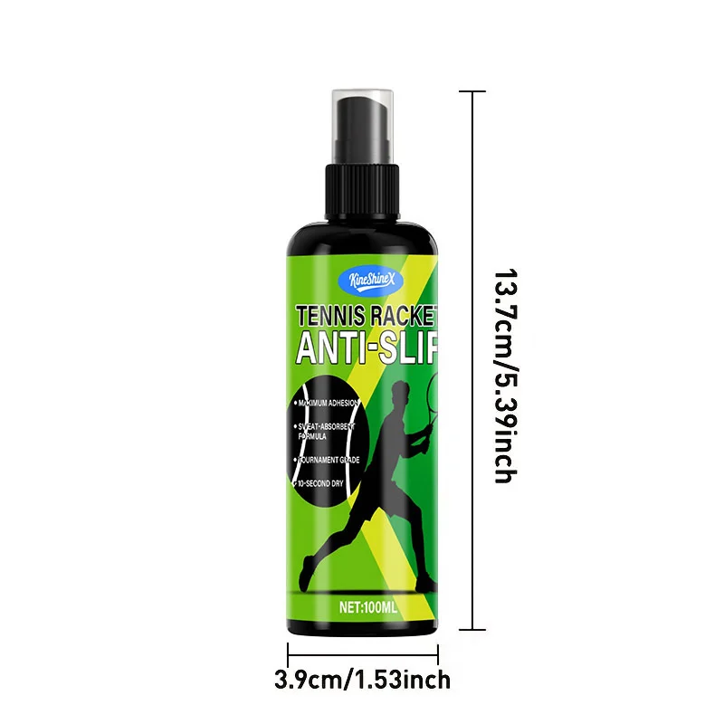 Tennis & Table Tennis Racket Grip Spray - Anti-Slip Formula 8 tennis grip anti slip spray spu993187696925 desc 8