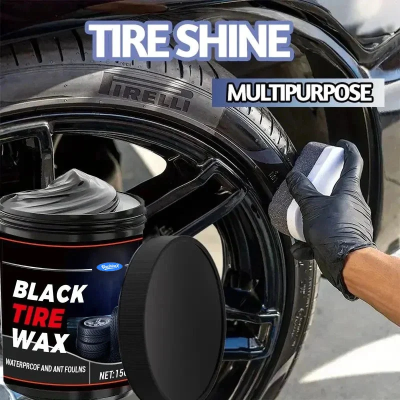 Black Tire Wax & Multipurpose Plastic Renovate Kit 4 tire wax plastic restorer spu975755056114 desc 4