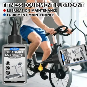 KineShinex Treadmill Lubricant Oil - 100ml Belt-Safe Silicone Oil for Fitness Equipment Maintenance