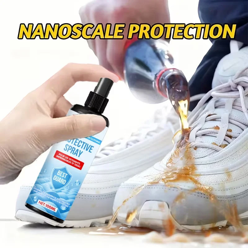 Waterproof Spray Nano Protection for Shoes, Jackets & Tents - 100ml 3 waterproof protective spray spu1000839141748 desc 3