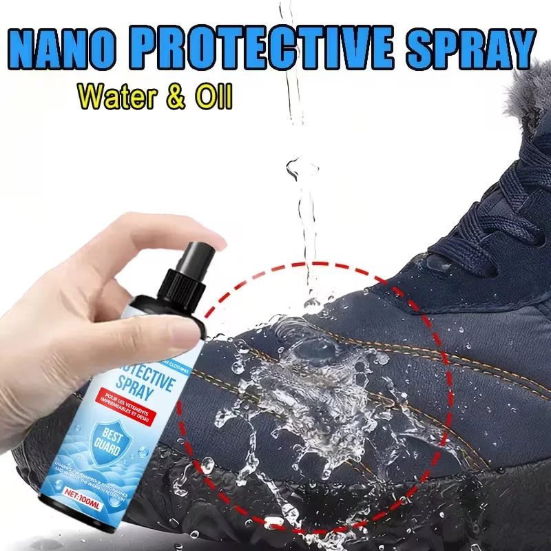Waterproof Spray Nano Protection for Shoes, Jackets & Tents - 100ml 9 waterproof protective spray spu1000839141748 desc 9