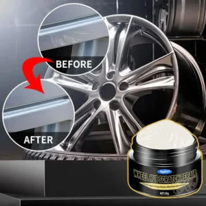 Kineshinex Alloy Wheel Scratch Repair Kit - Remove Oxidation & Restore Chrome Finish