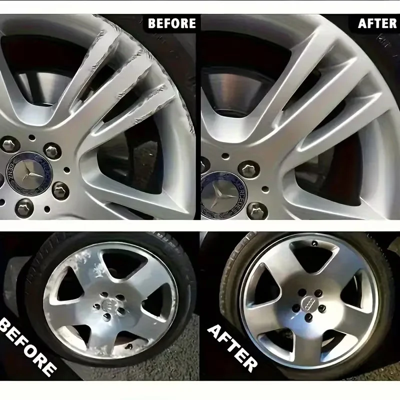 Alloy Wheel Scratch Repair Kit - Professional Rim Polishing Wax 6 wheel scratch repair kit spu1006011417703 desc 6