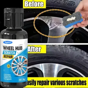 KineShinex Alloy Wheel Scratch Repair Kit, Restores & Protects Car Rims