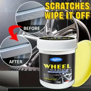 KineShineX Alloy Wheel Scratch Repair Paste - Remove Scratches & Oxidation, Fast & Easy