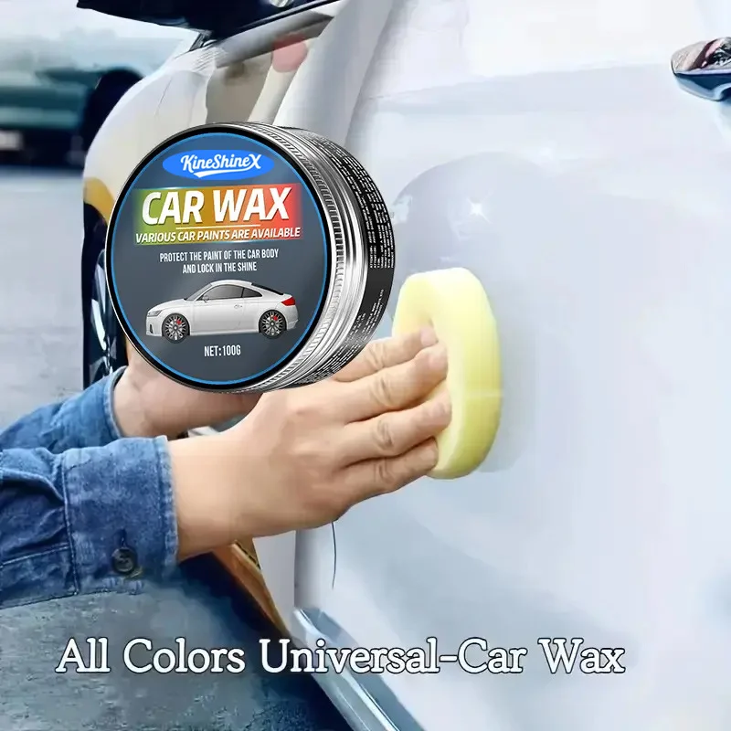 White Car Wax - Polish, Protect & Scratch Repair 100g 4 white car polish wax spu940529842467 desc 4