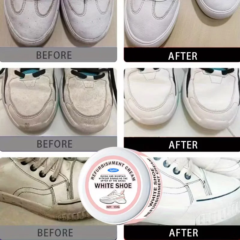 White Shoes Cleaning Paste - Multi-Purpose Sneaker Cleaner Gel 2 white shoe cleaner paste spu992069102422 desc 2
