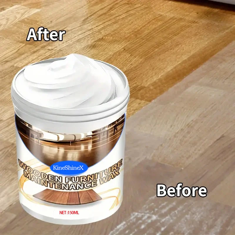 Wood Polish Wax & Protector - Natural Beeswax Furniture Care 2 wood furniture polish wax spu931050956430 desc 2