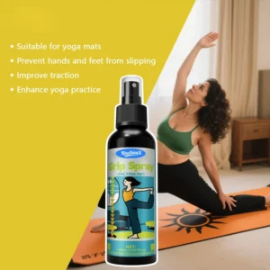 Kineshinex Yoga Mat Grip Spray - Anti-Slip, Non-Toxic, Quick-Dry for Enhanced Traction