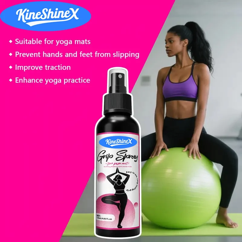 Yoga Mat Anti-Slip Grip Spray - Enhanced Traction & Stability (120ml) 5 yoga mat grip spray spu978003828433 desc 5