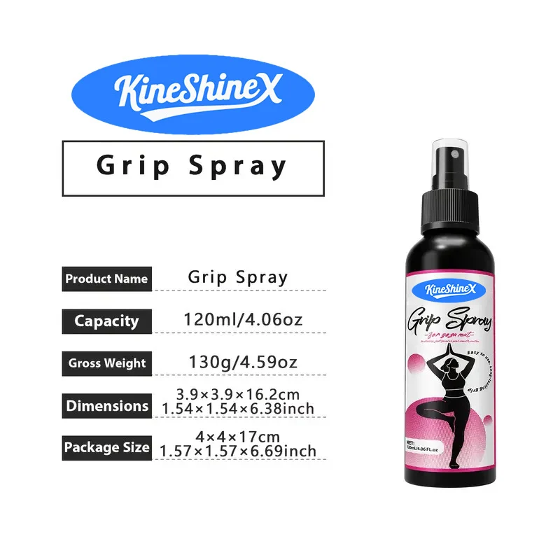 Yoga Mat Anti-Slip Grip Spray - Enhanced Traction & Stability (120ml) 6 yoga mat grip spray spu978003828433 desc 6